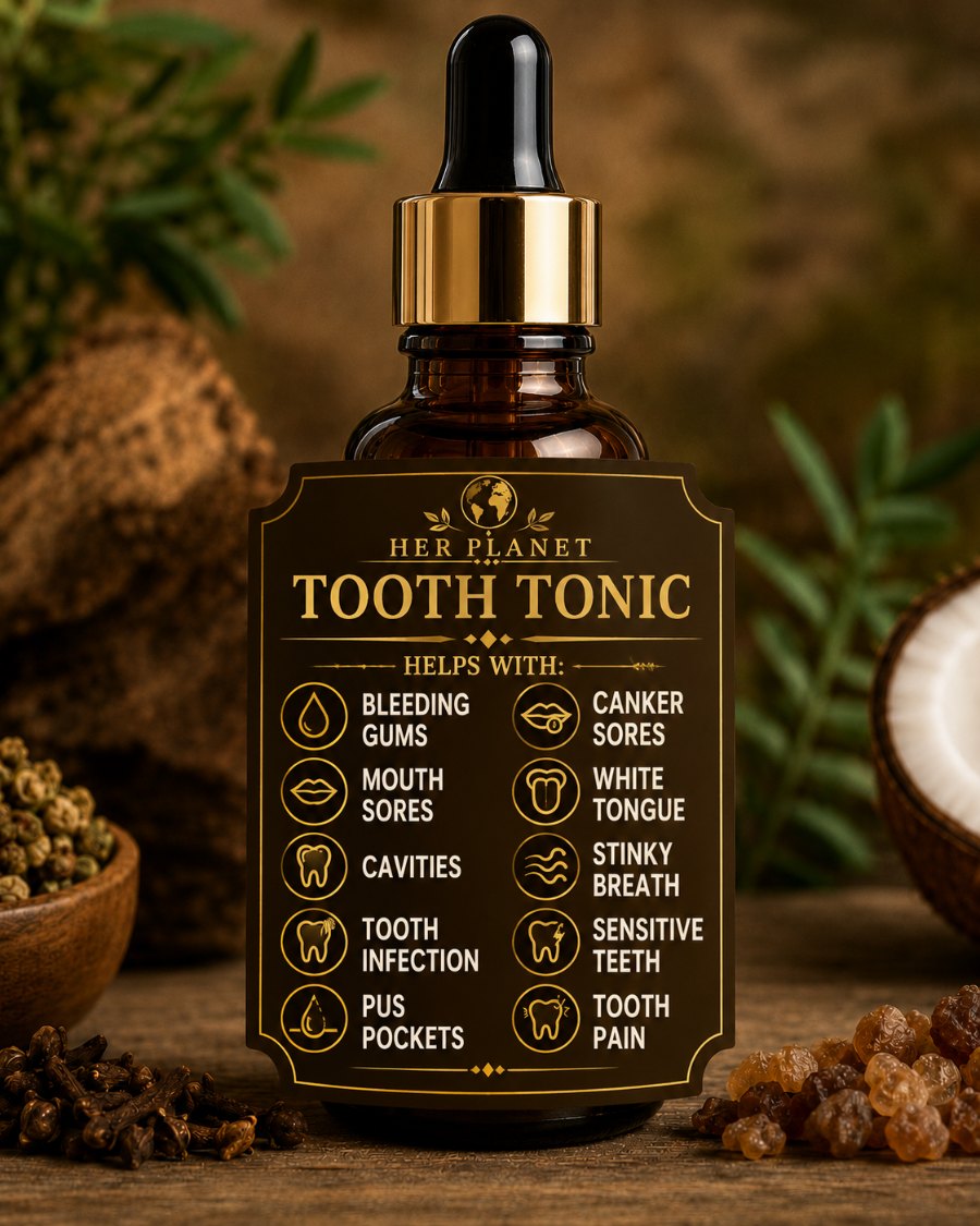 Tooth Tonic front label